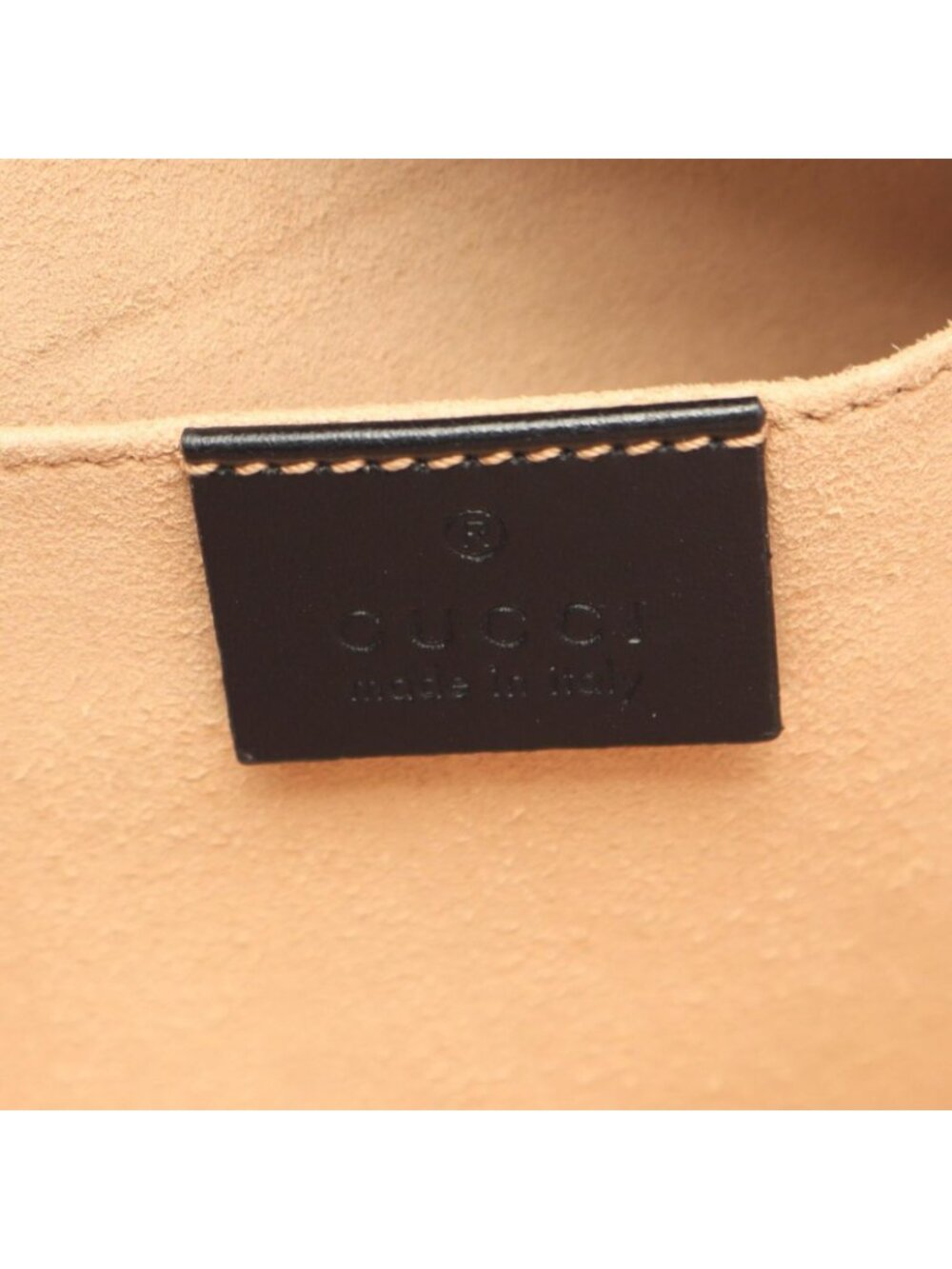 Gucci Shoulder Bag GG Marmont Black Leather - Picture 4 of 7